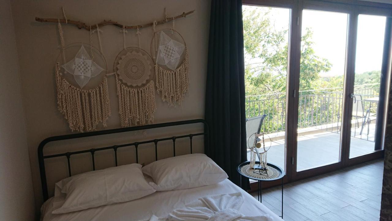 Apartamento Stone House With Seaview Nea Poteidaia Exterior foto